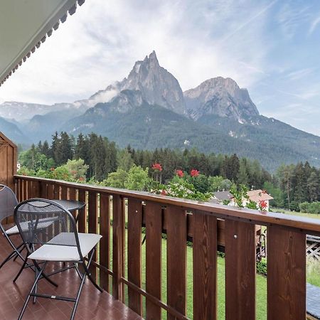 Haus Lohengrin Ferienwohnung 1 Siusi Luaran gambar