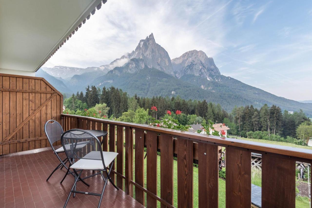 Haus Lohengrin Ferienwohnung 1 Siusi Luaran gambar